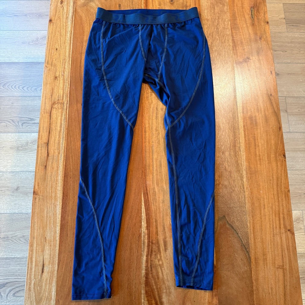 Real Essentials Men's Blue Baselayer Pants‎ Size XL